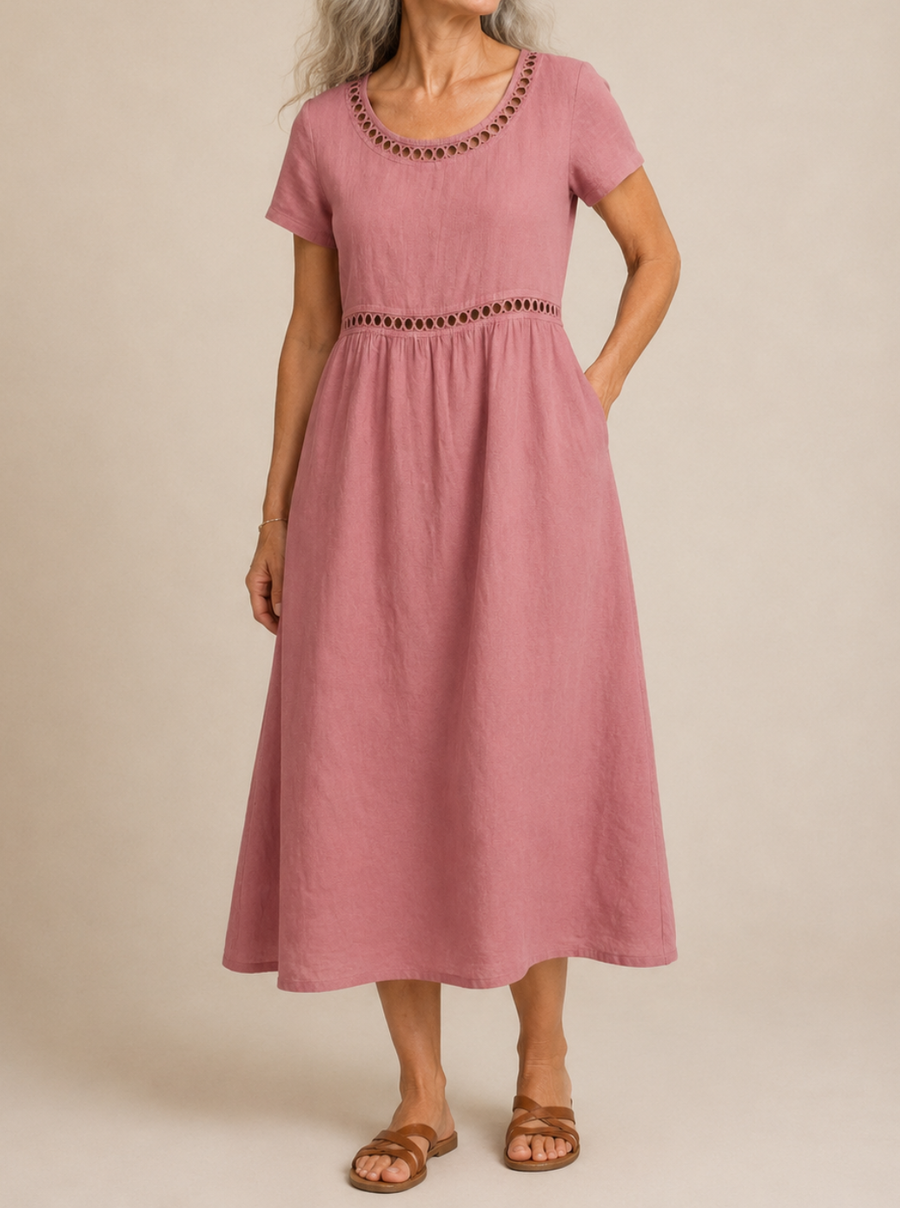 Amelia | Elegant Comfort Midi Dress