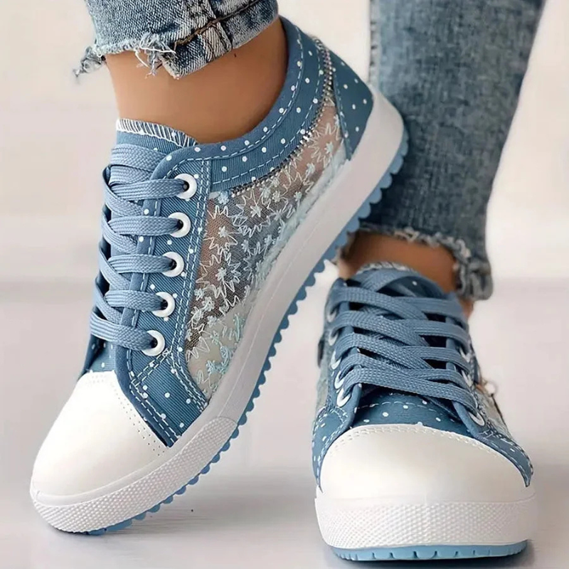 Amy | Baskets Élégantes en Dentelle