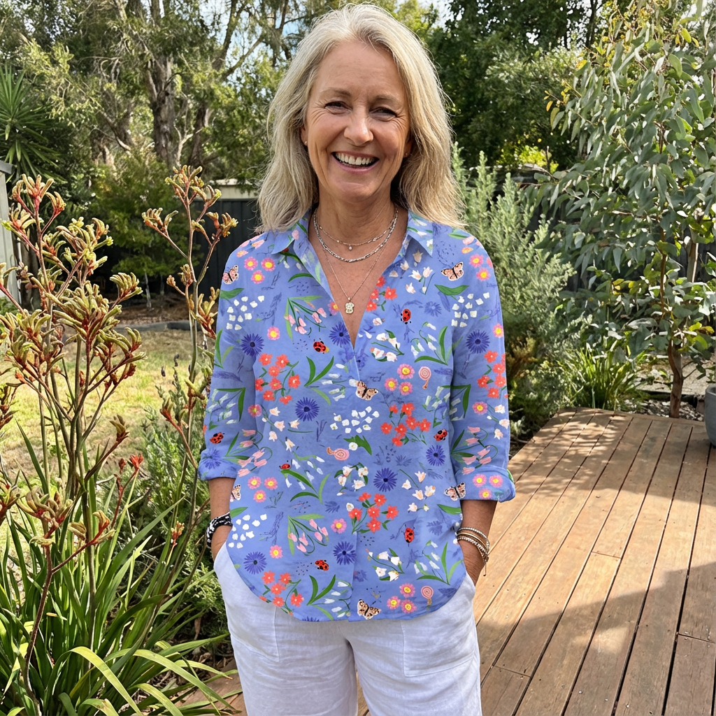 Felicia™ | Blouse Prairie en Fleurs