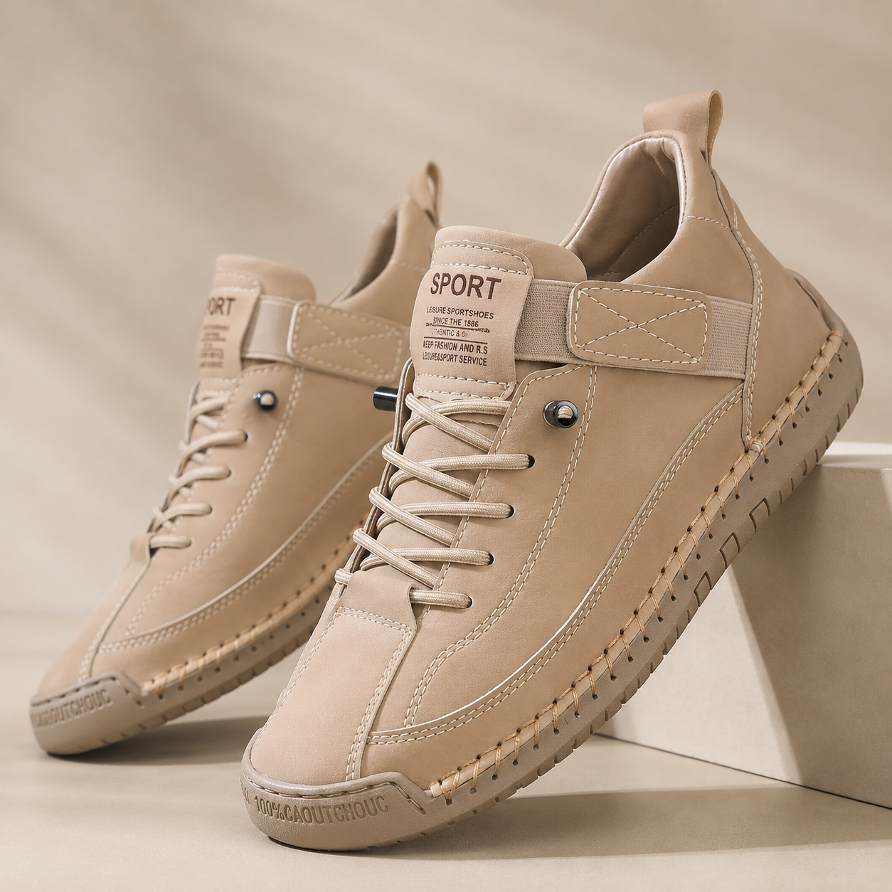 Margot | Sneakers Cuir Ergonomiques