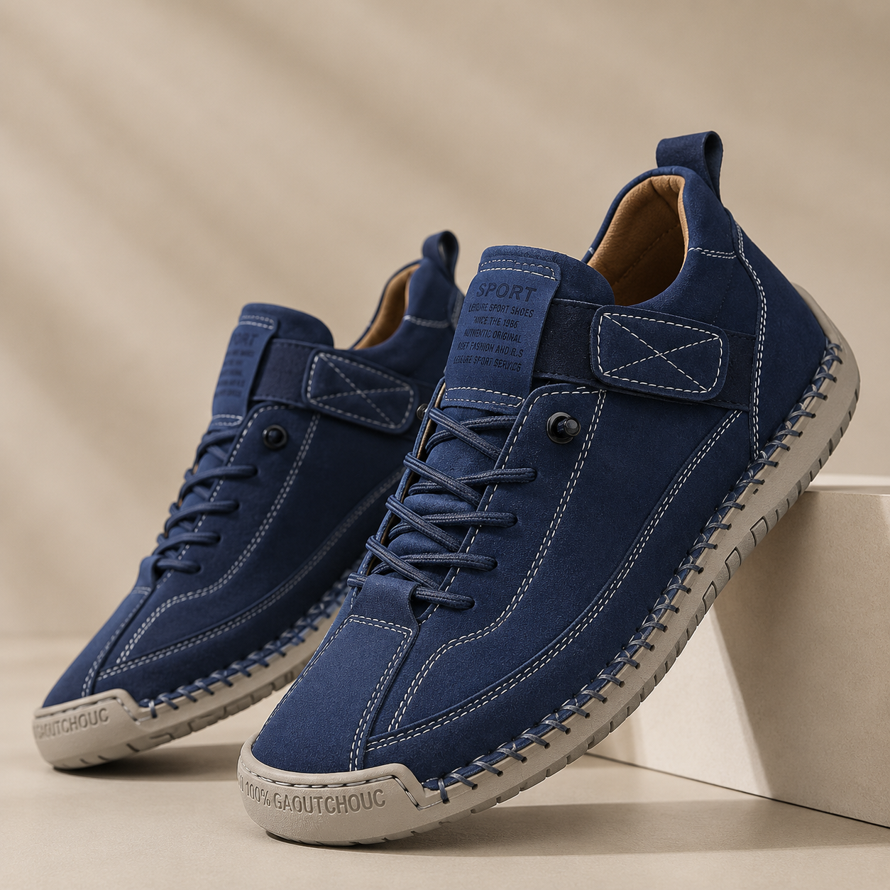 Margot | Sneakers Cuir Ergonomiques