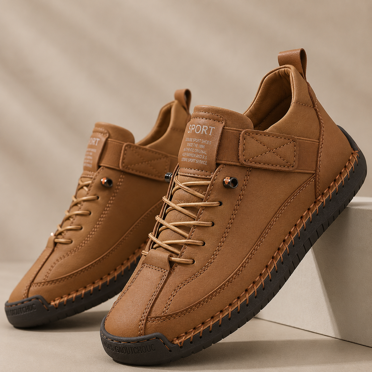 Margot | Sneakers Cuir Ergonomiques