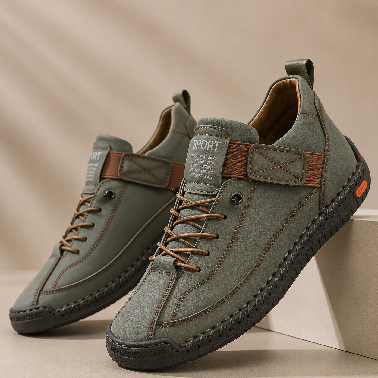 Margot | Sneakers Cuir Ergonomiques