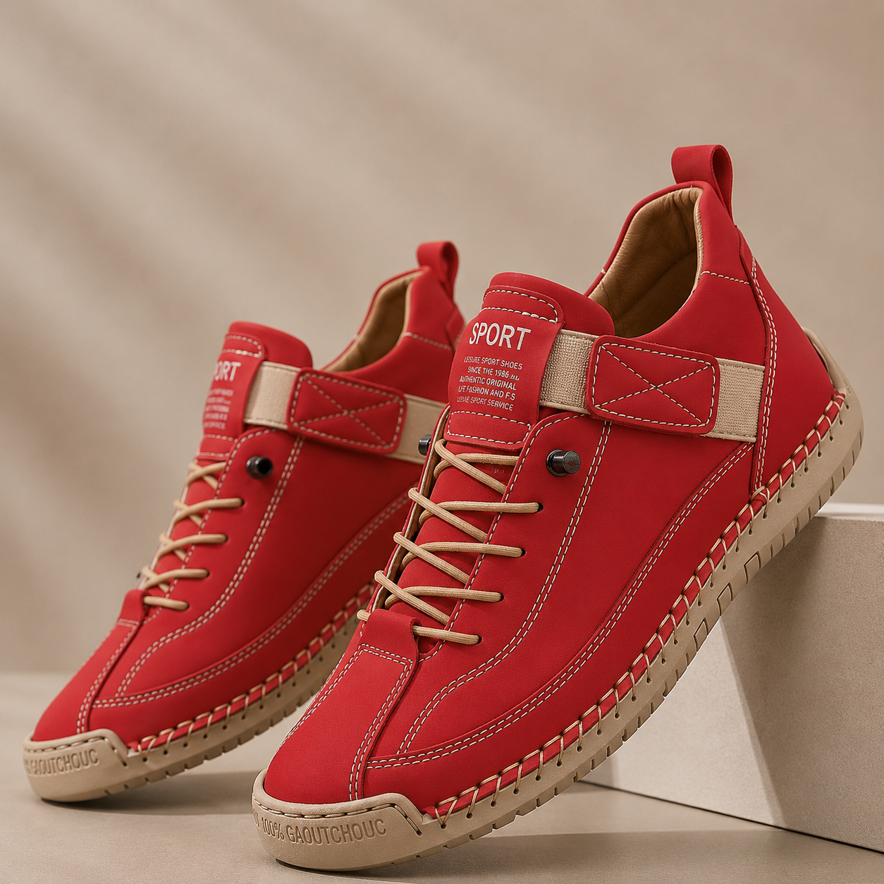 Margot | Sneakers Cuir Ergonomiques
