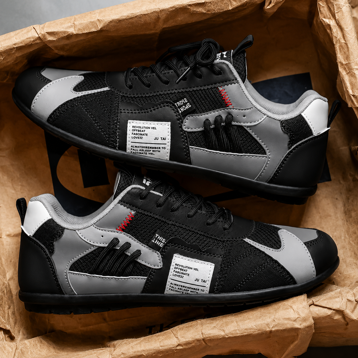 Giovanni | Retro Colour-Block Sneakers