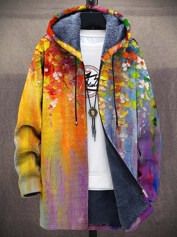 Roxane | Veste Capuche Patchwork Artistique