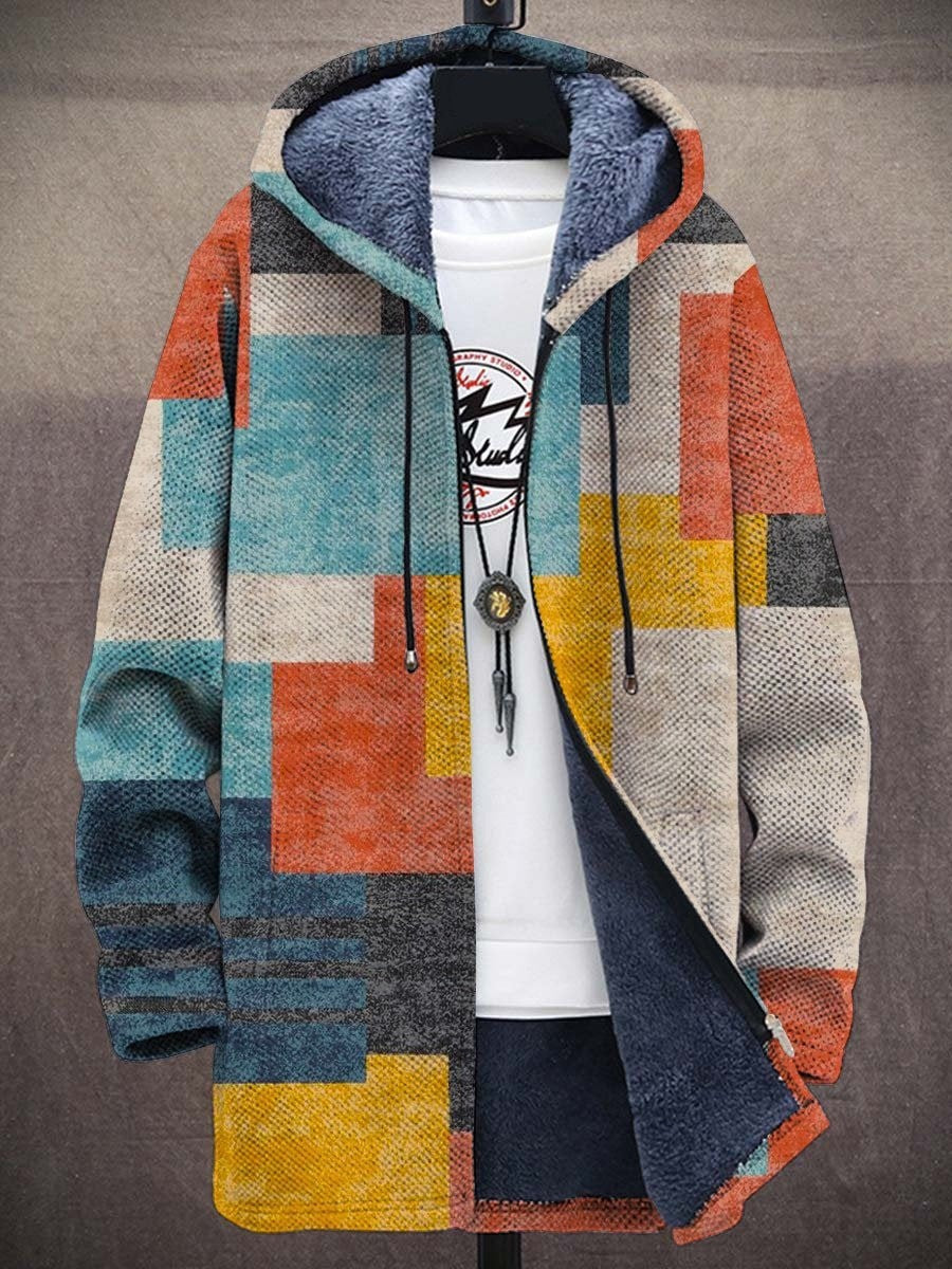 Roxane | Veste Capuche Patchwork Artistique