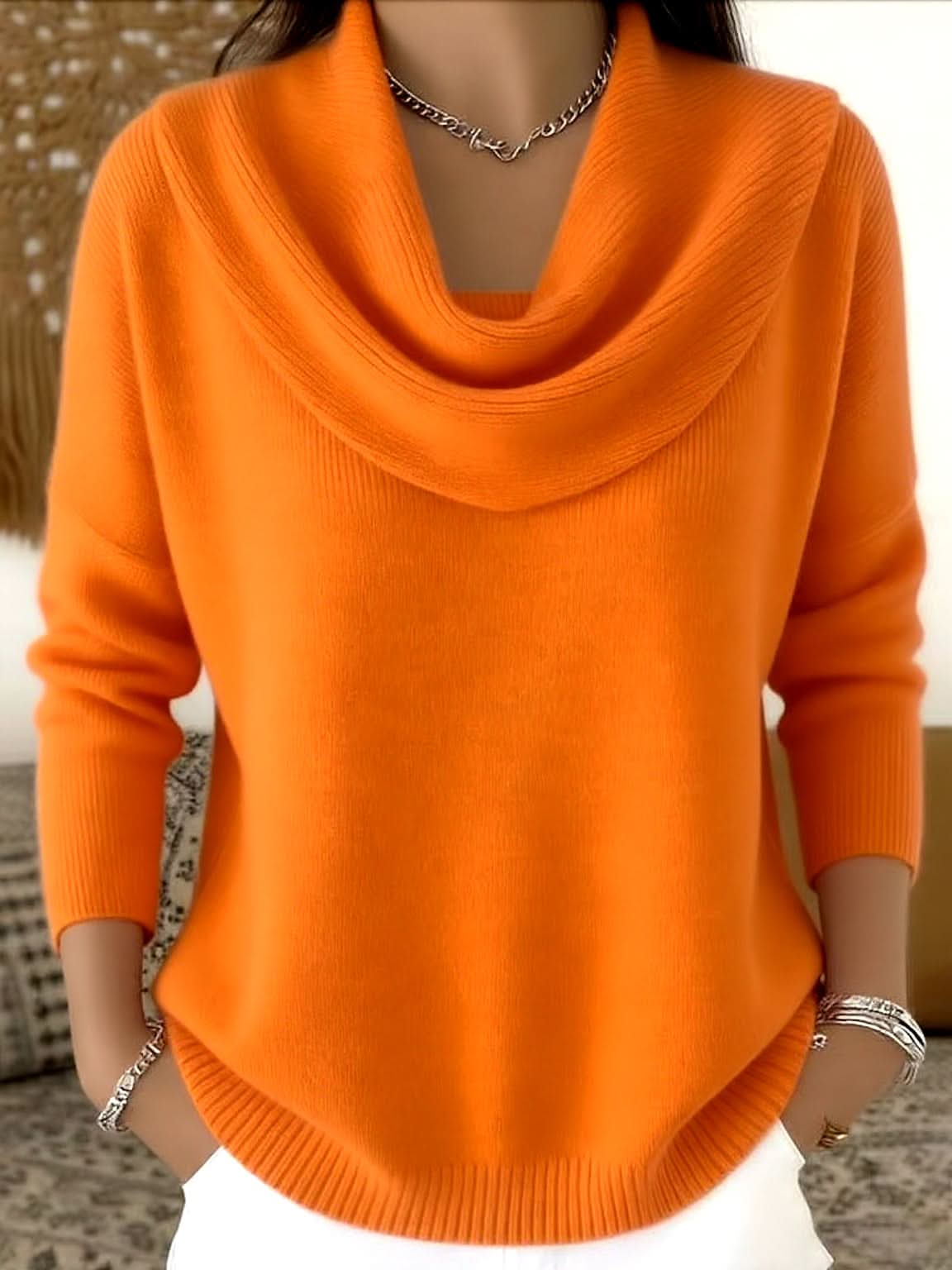 Victoire | Pull Col Bénitier en Maille