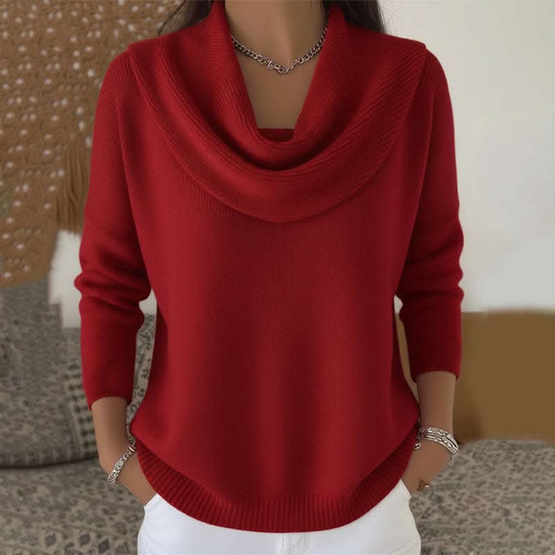 Victoire | Pull Col Bénitier en Maille