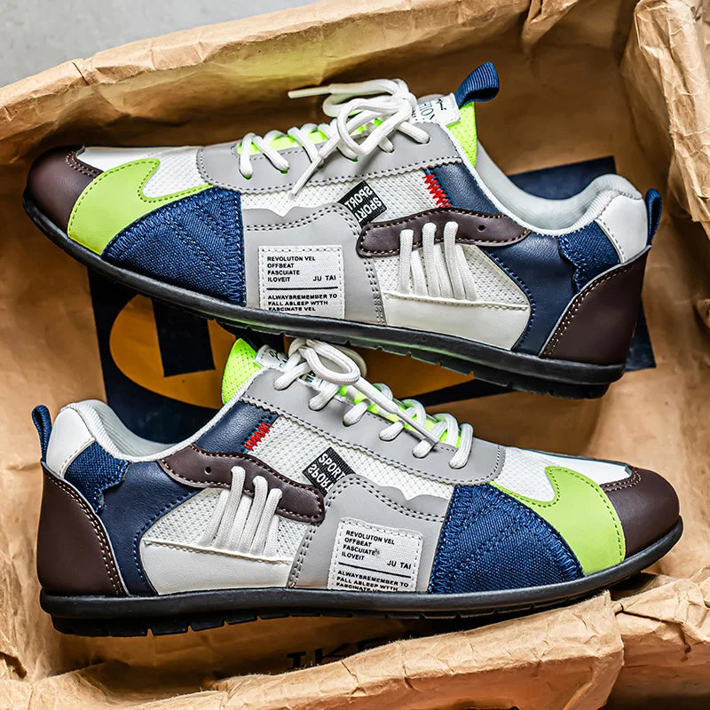 Giovanni | Retro Colour-Block Sneakers