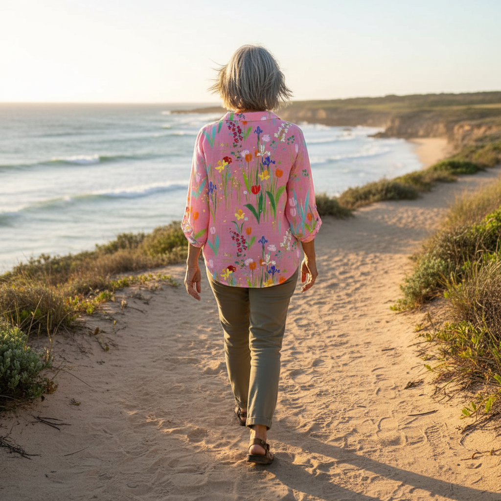 Fiona™ | Blouse Jardin de Printemps