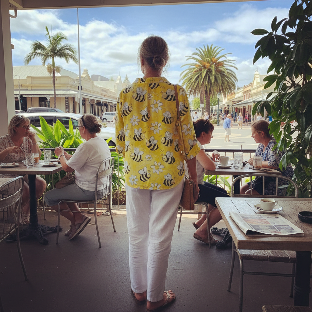 Franka™ | Blouse Abeilles en Fleurs